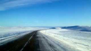 Kongsfjord to Båtsfjord in 1minute amp 30 seconds  time lapse [upl. by Odarnoc547]