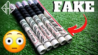 I ACCIDENTALLY BOUGHT FAKE GOLF GRIPS BUT THEY ANY GOOD [upl. by Haakon]