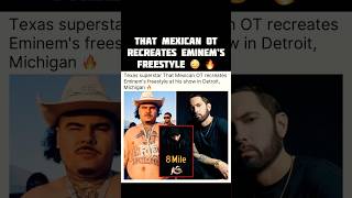 That Mexican OT recreates Eminem freestyle 🔥 shorts mexicanot eminem [upl. by Fornof]