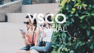 BEST VSCO EDITING TUTORIAL EVER [upl. by Erbma]