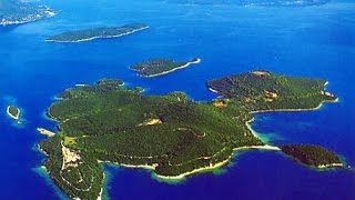 Skorpios Onassis Private Island Review Greece  Footage From The Sea Cruise Trip [upl. by Nnek316]