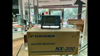 Furuno nx 300 Navtex Receiver alternatif dari samyung SNX300 [upl. by Tewell]