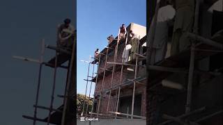 How to Plaster a Side Wall of a House  StepbyStep Guide shorts how [upl. by Dazhahs843]