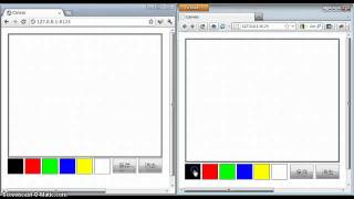 Websocket Draw Chat Sample [upl. by Odnomor]