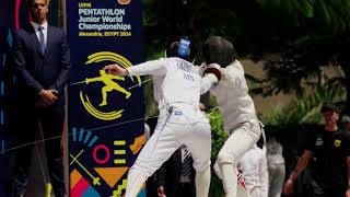 UIPM 2024 Pentathlon Junior World Championships  Womens Final highlights [upl. by Laney]