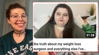 Amber Teaches Surgeon About Weight Loss live react [upl. by Eiramlatsyrk342]