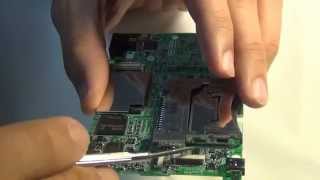 Nintendo DSi Game Card Slot Replacement Tutorial FULL [upl. by Anileve]