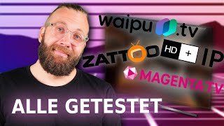 TV ohne Kabel  Zattoo Waipu amp Magenta [upl. by Yhtorod]