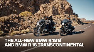 Raw Power – Pure Soul The allnew BMW R18 B and BMW R 18 Transcontinental [upl. by Kcirderf493]