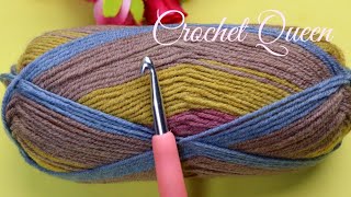 Why did I not think of this stitch before Its a really nice crochet stitch New easy crochet [upl. by Saiff525]