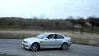 BMW M3 E46 SMG Extreme Urban Drifting with Junior Strous [upl. by Llenrac949]