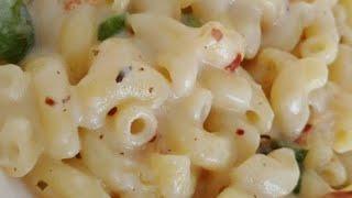 spicy white sauce Pasta recipe [upl. by Htrow]