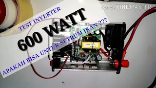 Fish shocker Strooom ik4an dari Inverter 600 wattapa bisa [upl. by Arvind]