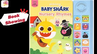 Book showing Pinkfong Baby Shark Nursery Rhymes [upl. by Eidoj]