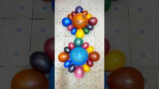 ASMR Various Water Colors 2Big and 24Mini balloons with Water Colorful Balloons Pop Reverse Satisfy [upl. by Nilhtac]