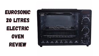 Eurosonic 20 Litres Electric Oven Review [upl. by Faith997]