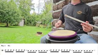 Single Stroke Exercises  Episode 1 [upl. by Lefton]