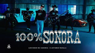 Antonin Padilla x Los Minis de Caborca  100 Sonora Video Oficial [upl. by Dnomzed]