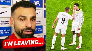 OH NO SALAH SAID HES LEAVING LIVERPOOL Mbappe amp Bellinghams UNSEEN moment EDOARDO BOVE injury [upl. by Eelorac]