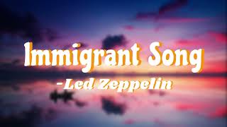 Led Zeppelin  Immigrant Song Thor Ragnarok Theme Song [upl. by Namrej]