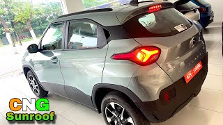 New Tata Punch CNG Model 2024 SUNROOF Price features amp details Punch Review Tata Punch details [upl. by Ayin]