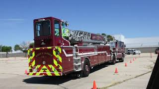 Pierce Ascendant 107 Tiller Aerial Ladder Truck Now In Service At Fire Station 1 [upl. by Oibesue748]