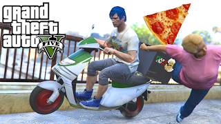 Byens bedste PIZZAbud  GTA 5 Online Dansk [upl. by Harbard]