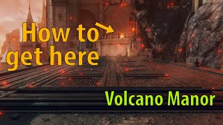 Volcano Manor  Secret area after beating Godskin Noble [upl. by Balas]