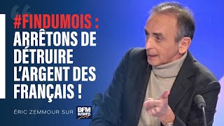 Eric Zemmour sur BFM Business  Arrêtons de détruire l’argent des Français [upl. by Grantley]