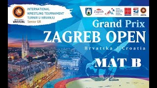 Grand Prix Zagreb Open Wrestling Tournament 2018  MAT B [upl. by Nnad]