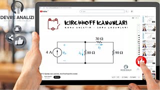 Kirchhoff kanunları örnek soru çözümleri 2 [upl. by Niatirb]