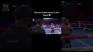 Shawn Porter’s Dad Throws In The Towel🥊😭boxing shorts [upl. by Mamie]