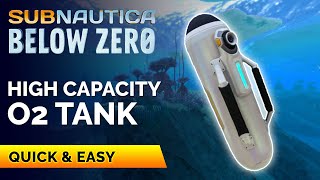 High Capacity Tank Fragments Location  SUBNAUTICA BELOW ZERO [upl. by Roseanna]