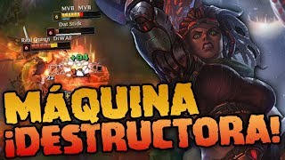 ¡1 VS 3 FACIL  ¡MÁQUINA DESTRUCTORA  ILLAOI RESISTENCIA SKIN PBE [upl. by Cavit17]