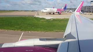 Luton to Budapest Wizz Air 300723 [upl. by Almita]