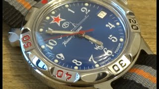 Vostok Komandirskie Review [upl. by Niac881]