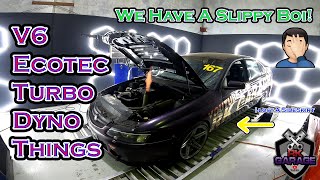 Turbo Ecotec V6 Commodore Dyno Things Or Fails [upl. by Eltsyrhc857]