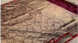 Banarasee premium quality brocade katan by katan silk Sarees whatsapp 9527470809 [upl. by Yecart]