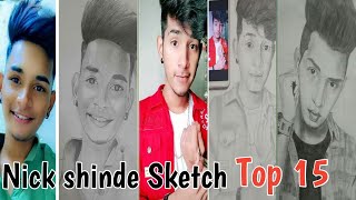 Nick shinde sketches  Nick shinde sketch  Nickshinde01  Nick shinde  Nickshinde [upl. by Denny]