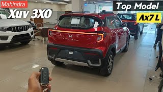 Mahindra Xuv 3XO Top Model 2025 ❣️ XUV 3XO Ax7 L Turbo Review 💪 [upl. by Jonette]