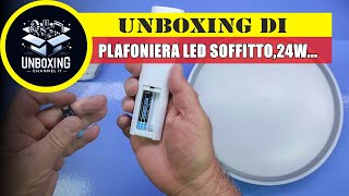 Plafoniera LED Soffitto24W Rotonda Dimmerabile RGB Lampada LED Soffitto Con Telecomando [upl. by Charil]