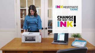 Brother INKvestment Tank Printers End Frequent Ink Cartridge Replacement [upl. by Yeliac]