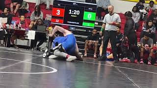 Vernon Walworth Duals  Ben Rich pin over Westover angle 1 [upl. by Madancy]