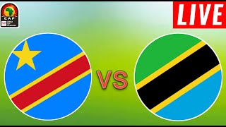 DR Congo vs Tanzania Live Score l Africa Cup Of Nations Qualification 202425 [upl. by Aeikan]