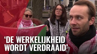 ProPalestijnse activisten demonstreren voor Stopera [upl. by Oranneg]