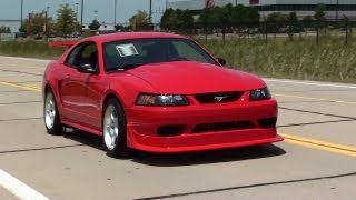 Test Driving 2000 Cobra R Mustang 54 DOHC V8 Six Speed [upl. by Akired967]