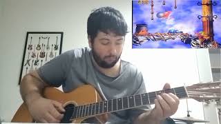 Donkey Kong Country 2  Jib jigMainbrace mayhen  Guitar cover [upl. by Eemak]