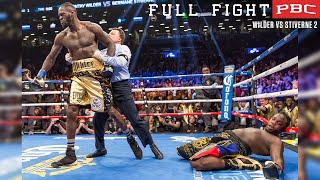 Wilder vs Stiverne 2 FULL FIGHT November 4 2017  PBC on Showtime [upl. by Ahsaetal]