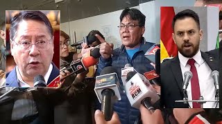 Bolivia Diputado Hector Luis Arce corrupto mando grupos de choque Atacar a marchistas [upl. by Zeuqcaj]