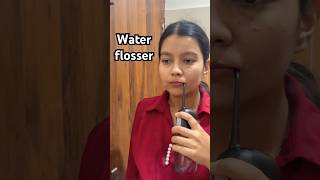 Using water flosser  All smile nepal water flosser  HOW TO USE WATER FLOSSER youtubeshorts [upl. by Regina]